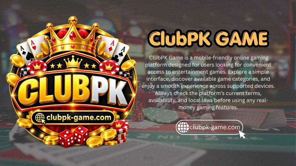 ClubPK GAME PLAY NOW